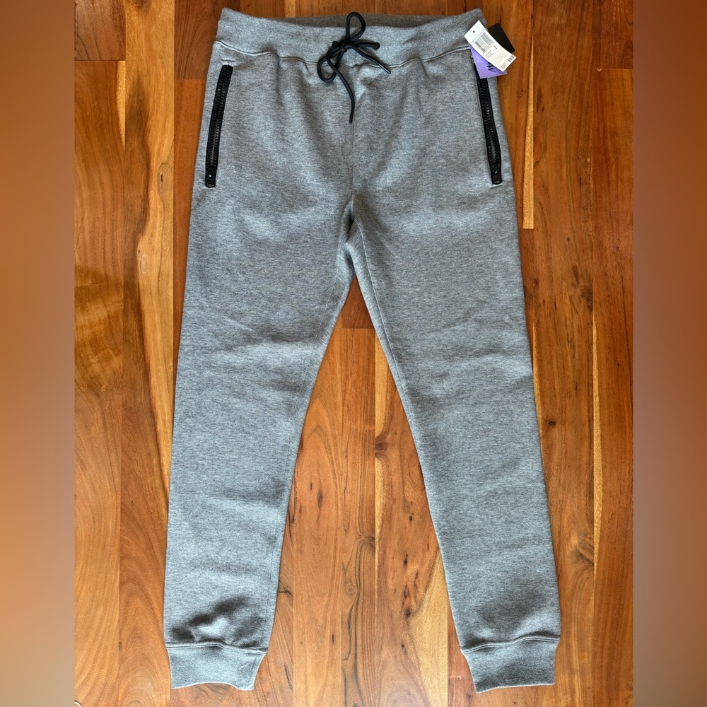 Magaschoni Mens Grey Heather Joggers‎